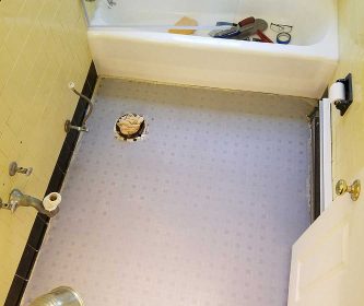 Bathroom remodeling
